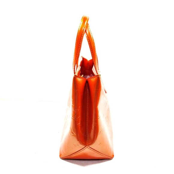 Louis Vuitton LV Hand Bag Wilshire PM Orange Vernis mon-367-091825 - Picture 4 of 15